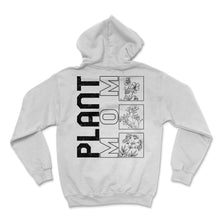 Load image into Gallery viewer, Mother Shirt, Plant Mom Floral Botanist Tee, Plant Lady Garden Lover - Hoodie - White
