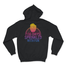 Load image into Gallery viewer, 100 Days Sprinkled With Fun, Funny 100 days Of School Cupcake Tee,
