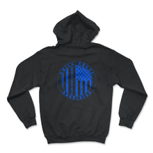 Load image into Gallery viewer, Child Abuse Prevention Month Shirt, Child Welfare American Flag Tee, - Hoodie - Black
