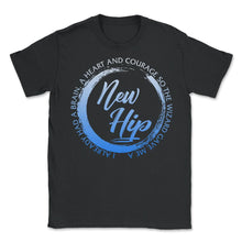 Load image into Gallery viewer, Hip Surgery Shirt, New Hip Funny Tee, Bionic Broken Hip Replacement - Unisex T-Shirt - Black
