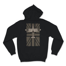 Load image into Gallery viewer, Spitfire UK Flag Mk.1 Lancaster Bomber Spitfire RAF British WWII
