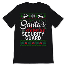Load image into Gallery viewer, Santas Favorite Security Guard Christmas Ugly Sweater

