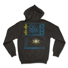 Load image into Gallery viewer, Eclipse Shirt, Totality Solar Eclipse 04 08 24 3 Tee, Astronomy Solar - Hoodie - Black
