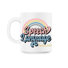 Load image into Gallery viewer, Speech Therapist Shirt, Speech Language Pathology Tee, SLP Speech - 11oz Mug - White
