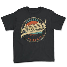 Load image into Gallery viewer, Taureau Ascendant Parfaite Humour T Shirt copy - Youth Tee - Black
