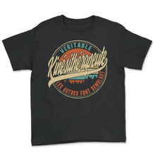 Load image into Gallery viewer, Véritable Kinésithérapeute Les Autres Font Semblant Humour T Shirt - Youth Tee - Black

