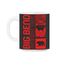 Load image into Gallery viewer, Big Bend National Park Shirt, Chisos Mountain Tee, US Texas Vintage - 11oz Mug - Black on White
