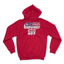 Load image into Gallery viewer, 4th Of July Shirt, All American Cabana Boy Flag Independence Day USA - Hoodie - Red
