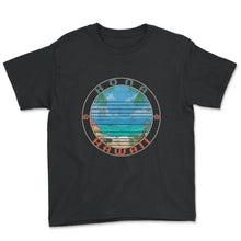 Load image into Gallery viewer, Kona Hawaii Shirt, Hawaii Beach Surfer Surfing Lover Tee, Family - Youth Tee - Black
