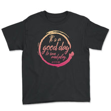 Load image into Gallery viewer, Physical Education Teacher Shirt, Good Day To Run And Play P.E. Life - Youth Tee - Black
