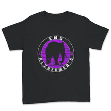 Load image into Gallery viewer, Alzheimer's  Awareness Shirt, End Alzheimer's Elephant, Dementia
