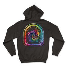 Load image into Gallery viewer, Dia De Los Muertos Shirt, Sugar Skulls Floral Women Skull Skeleton - Hoodie - Black
