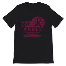 Load image into Gallery viewer, My Hero Is Now My Angel, Multiple Myeloma Cancer Awareness Shirt,
