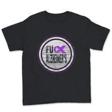Load image into Gallery viewer, Dementia Awareness Shirt, Fuck Alzheimer's, Alzheimer's Warrior

