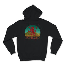 Load image into Gallery viewer, Scottish Rampant Lion Vintage Retro Sunset Scotland Coat of Arms
