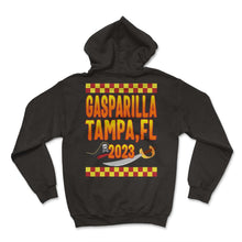 Load image into Gallery viewer, Gasparilla Shirt, Gasparilla Tampa Florida 2023 Pirate Hat Sword Tee, - Hoodie - Black
