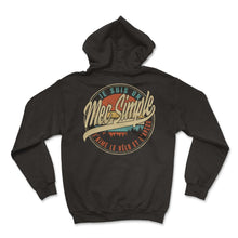 Load image into Gallery viewer, Je Suis Un Mec Simple J'aime Le Vélo Et L'apéro Humour T Shirt copy - Hoodie - Black
