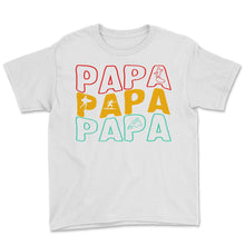 Load image into Gallery viewer, Father Shirt, Papa Tee, Protector Provider Disciplinarian, Sarcastic - Youth Tee - White
