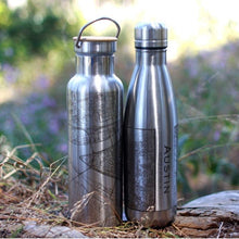 Load image into Gallery viewer, Mount Rainier - Washington Map Insulated Bottle - spkt
