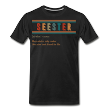 Load image into Gallery viewer, Seester Mtching T-Shirt - black
