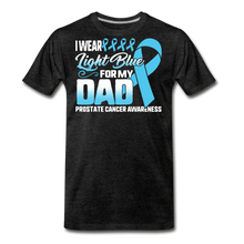 Load image into Gallery viewer, Prostate Cancer Awareness Men's Premium T-Shirt - charcoal grey
